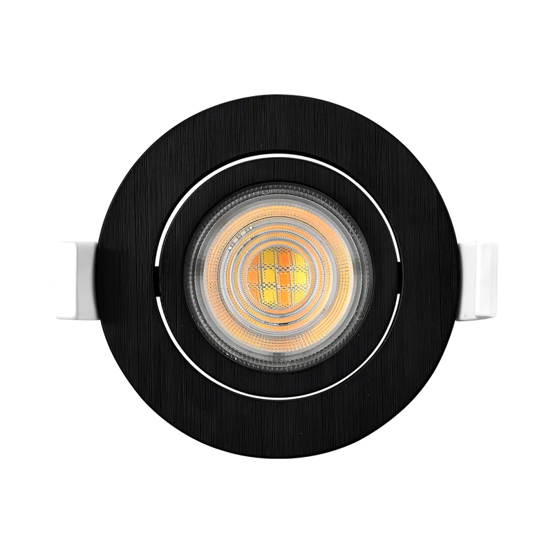 Led Spot Einbaustrahler Panel Downlight Einbau Strahler 7W Schwenkbar IP20 (Weiß) – Ansicht 4
