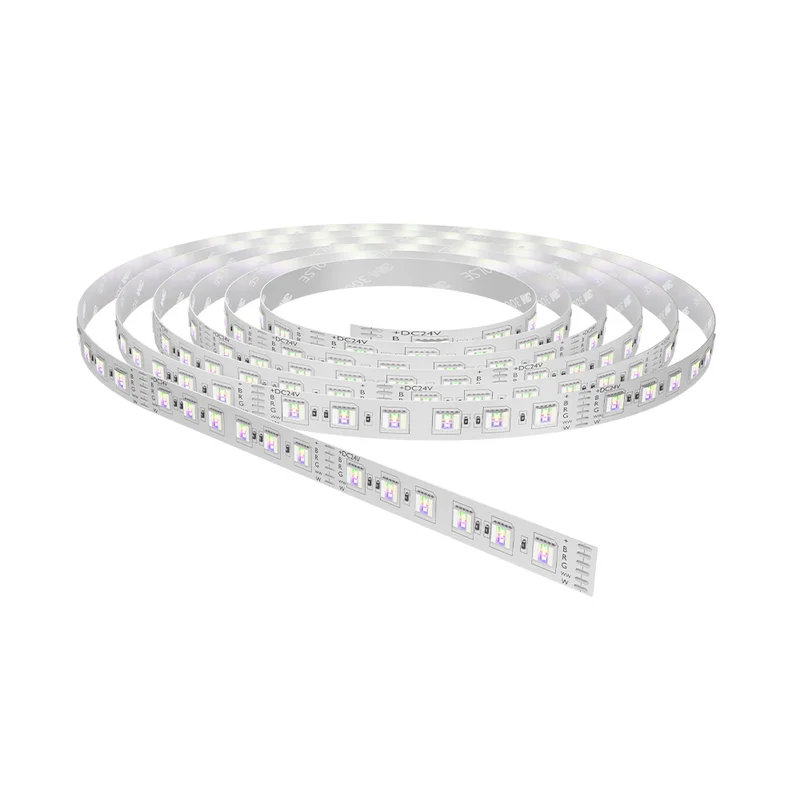 Braytron LED 10 Meter Strip, RGBW+CW RGBW+CW, IP20, flexibel, zelfklevend, LED Strip Band Lichtband – BS01-01418